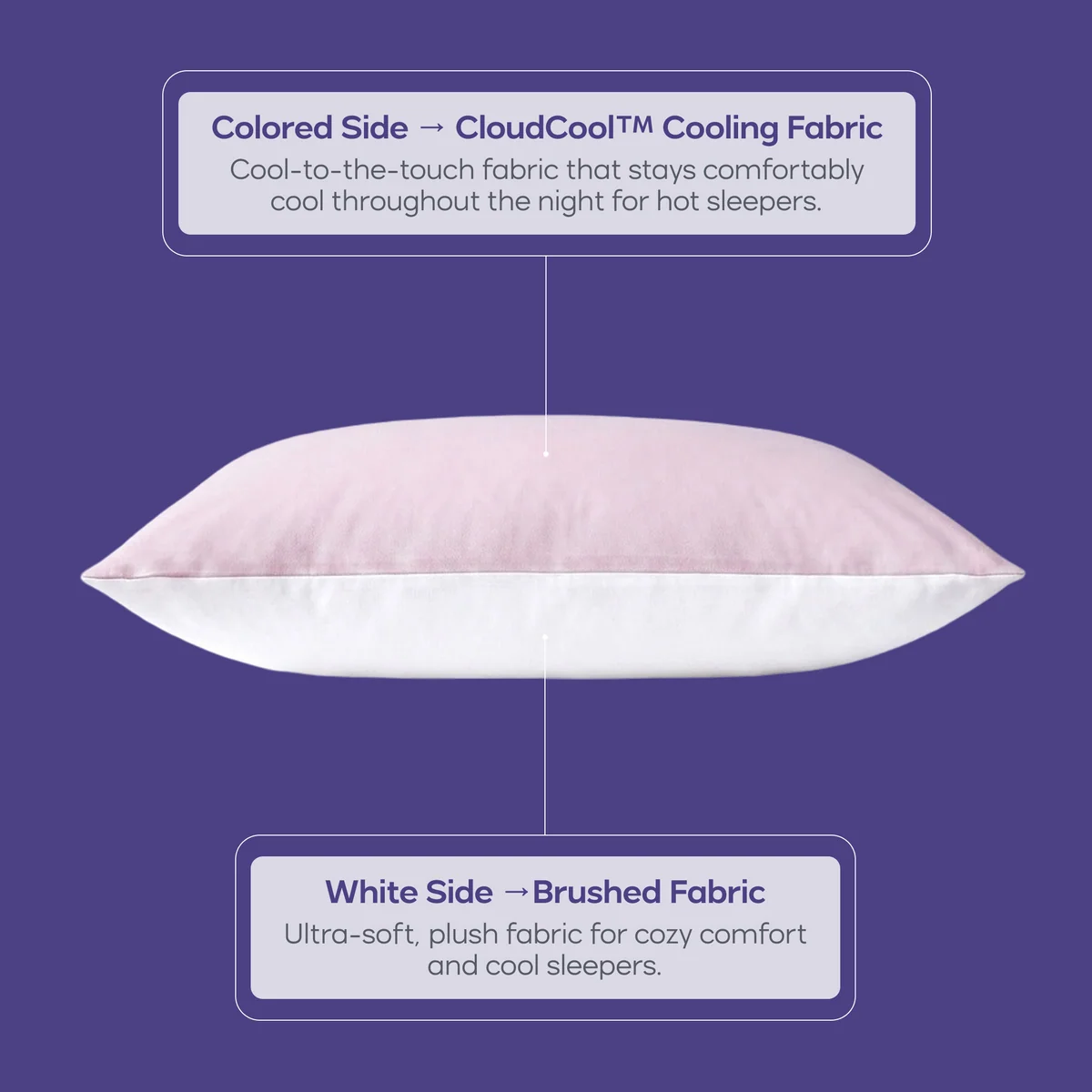 Reversible Cooling Pillowcase (2-Pack)