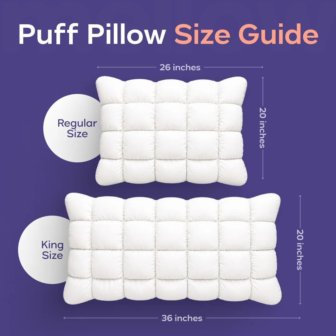 MarshCloud Comforter + 2 Puff Pillows