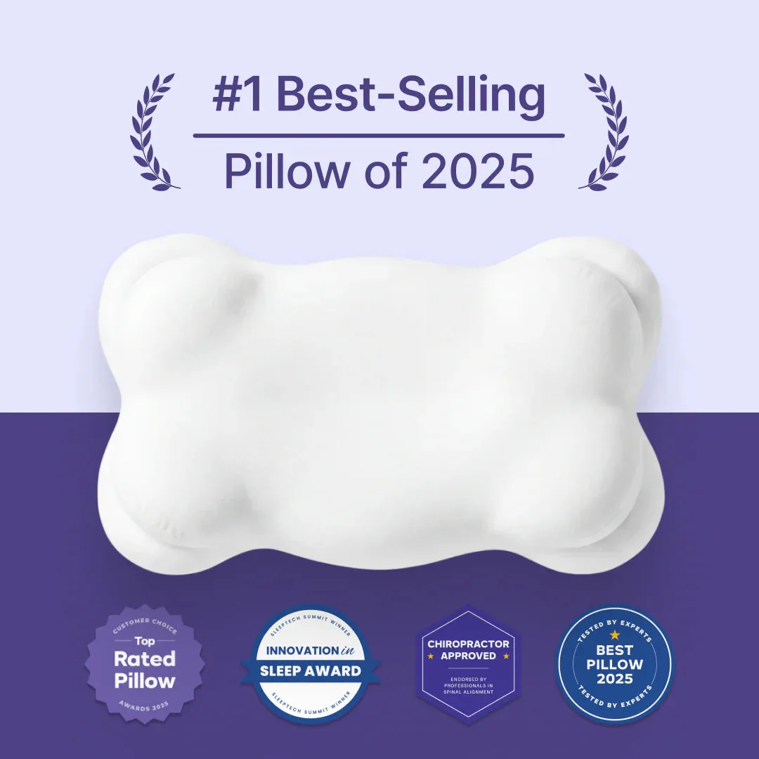 2 CloudAlign Pillows + 2 Free Cooling Pillowcases