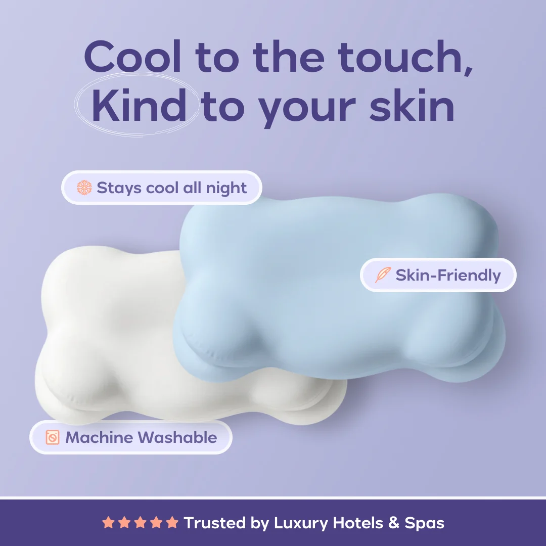 Cloud Cooling Pillowcase