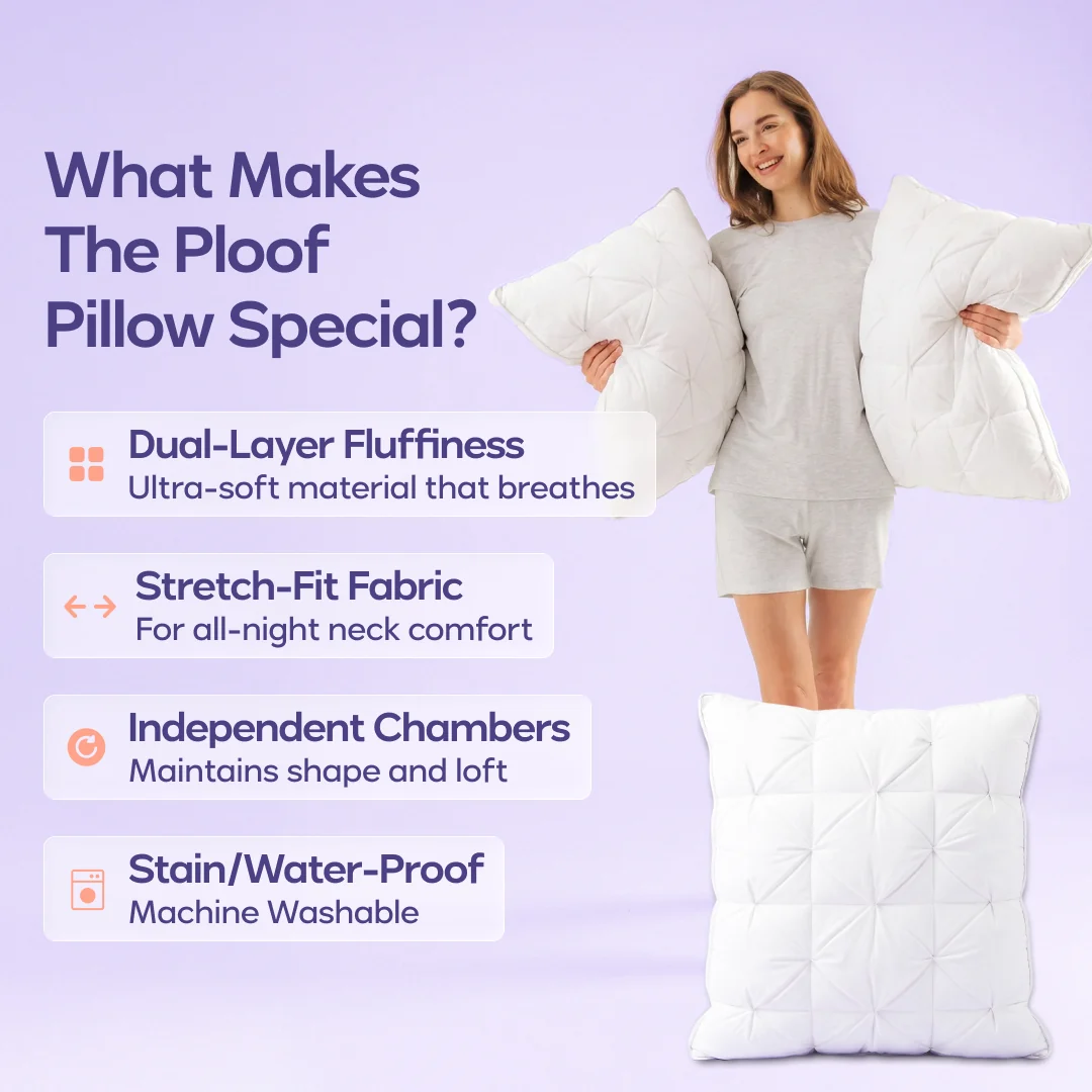 MarshCloud Comforter + 2 Ploof Pillows