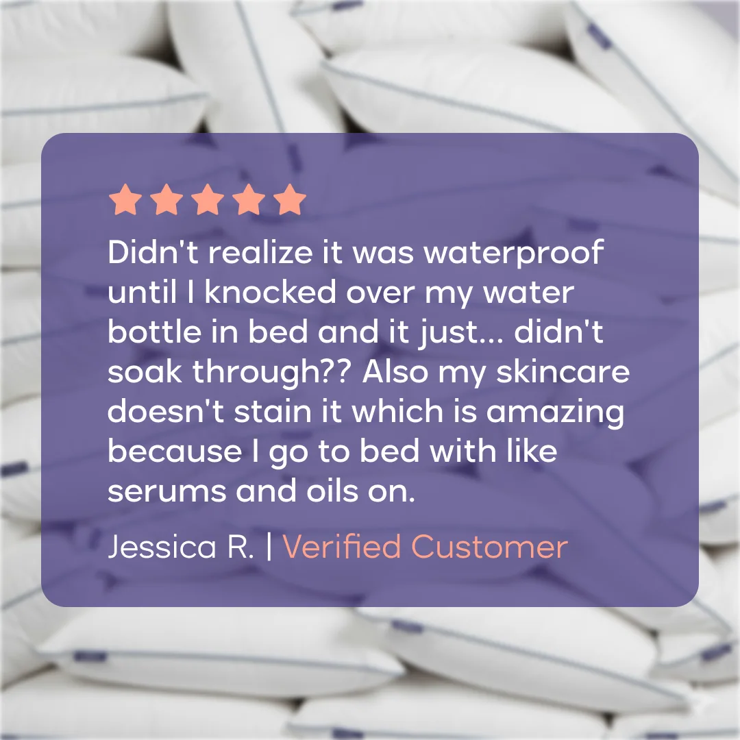Waterproof & Stain-Resistant Hotel Pillow